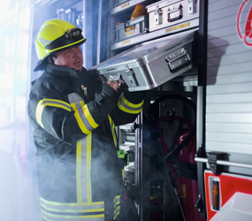 Feuerwehr-Kasten im Einsatz | © MUNK GmbH