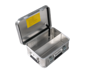 Case with "consumables" lettering | © MUNK GmbH
