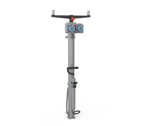 Lamp pole 3 m for mobile container power-light | © MUNK GmbH