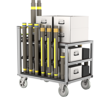 Rollcontainer Abstützsystem Typ 2 | © MUNK GmbH