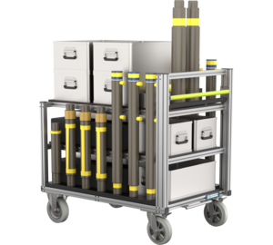 Mobile container support system type 2 view 2 | © MUNK GmbH