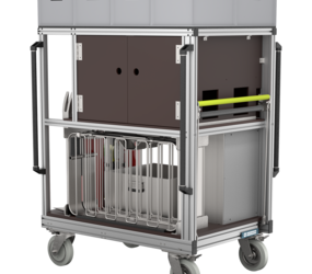 Conteneur roulant Protection respiratoire Vue 2 | © MUNK GmbH