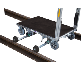 Chassis: Rail chassis for roll containers | © MUNK GmbH