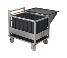 Transport lock w. RC oxygen canisters | © MUNK GmbH