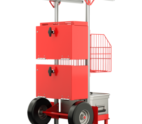 SafeCaddy® "Fire protection" without loading, back | © MUNK GmbH
