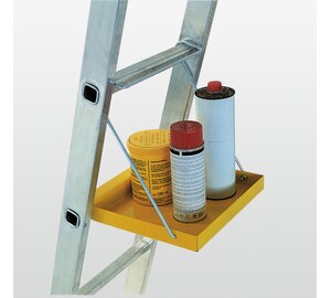 Tray for double-sided rung ladder, mounted | © MUNK GmbH
