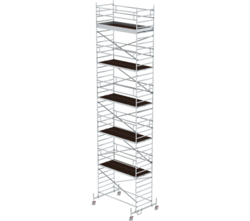 Mob. scaff 1.35x3.0m with chas.b/db.pf, pfh 10.45m | © MUNK GmbH
