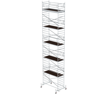 Mob. scaff. 3.0x1.35m w. chass.b/db.pf, pfh 11.45m | © MUNK GmbH