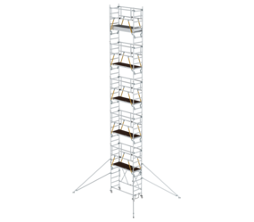Échaf. pliant SG 1,80x0,75 m, av stab., ht. PF 9,89 m | © MUNK GmbH