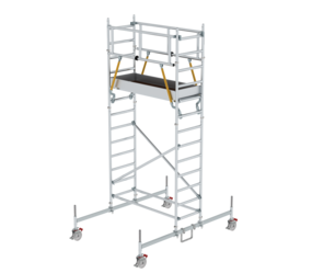 Fold.scaff. SG 1,80x0,75 m, w. chass.bar, pf H=3.26 m | © MUNK GmbH