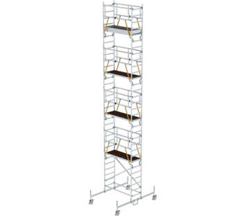 Fold.scaff. SG 1,80x0,75 m, w. chass.bar, pf H=8,58 m | © MUNK GmbH