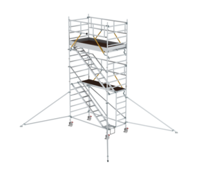 Mob. scaf. SG 2,45x1,35 m,incl. asc/outr.pf H=4,47 m | © MUNK GmbH