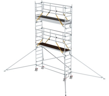 Échaf. roulant SG av stab 3,00x0,75 m, haut. PF 4,47 m | © MUNK GmbH