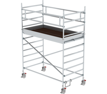 Mob.scaff. 1.35x2.45m w.doub.pf.,pf H=2.35m | © MUNK GmbH