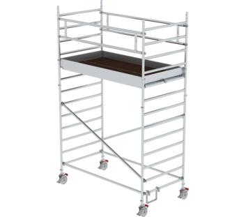 Mob.scaff. 1.35x2.45m w.doub.pf.,pf H=3.35 m | © MUNK GmbH