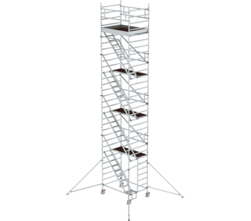 Mob. scaf. 1.35x1.80 m,incl. asc/outr. pf H=8.35 m | © MUNK GmbH