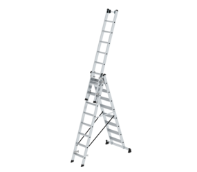 Multi-purpose ladder with steps, 3-section | © MUNK GmbH