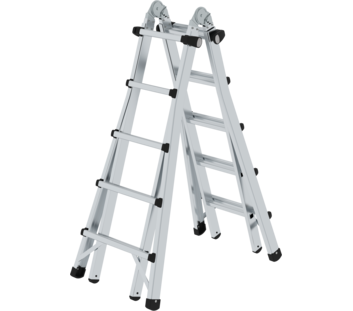 Teleskopleiter 4-teilig ohne Traverse | © MUNK GmbH
