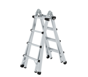 Telescopic ladder 4-section without stabiliser | © MUNK GmbH