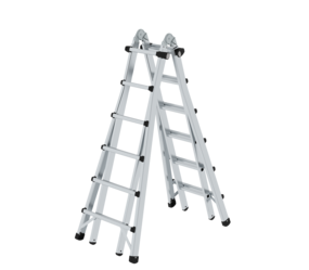 Teleskopleiter 4-teilig ohne Traverse | © MUNK GmbH