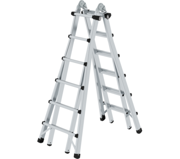 Teleskopleiter 4-teilig ohne Traverse | © MUNK GmbH