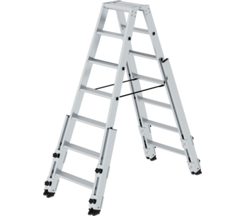 Stepladder with steps 2x7 steps | © MUNK GmbH