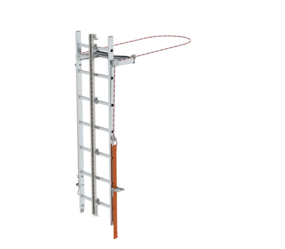 Zweiholm-Mastleiter Oberteil 2,0 m, 7 Sprossen | © MUNK GmbH
