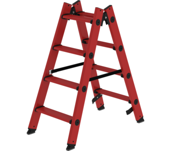 Stufen-Stehleiter GFK beids., 2x4 St. | © MUNK GmbH