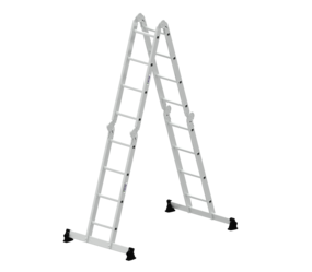 Multi-funct. ladder 4-sec.w.nivello stab. 4x4 rgs  | © MUNK GmbH