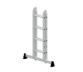Folding ladder 2-sec.w.nivello stab. 2x4 rungs | © MUNK GmbH