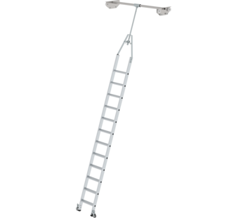 Shelf ladder rotating for double shelf, 12 steps | © MUNK GmbH
