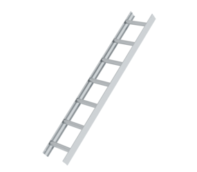 Dachleiter Alu Natur, 7 Sprossen | © MUNK GmbH