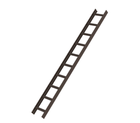 Dachleiter Braun, 10 Sprossen | © MUNK GmbH