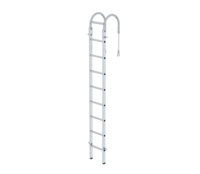 Rung mast hanging ladder, 2.70 m, 8 rungs | © MUNK GmbH