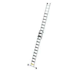 Stufen-Seilzugleiter 2-tlg. mit nivello® Traverse | © MUNK GmbH