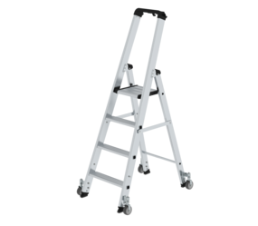 2-sided ladder, 1-sided access w. castors, 4 st. | © MUNK GmbH