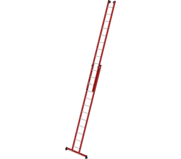 Sprossen-Schiebeleiter 2-teilig GFK / Alu 2x12 Sprossen | © MUNK GmbH