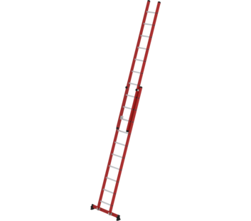 Schiebeleiter 2-teilig GFK / Alu 2x10 Sprossen | © MUNK GmbH