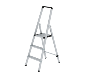 ML 2-sided step ladd. 1-sided acc.,anod.alu. 3 st. | © MUNK GmbH