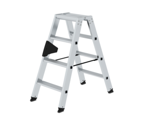 Double-sided step ladder, 2-sided access,2x4 steps | © MUNK GmbH