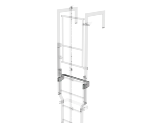 Ausstiegstritt Stahl-verzinkt, 620x100 mm | © MUNK GmbH