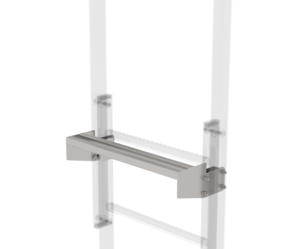 Ausst.-Tritt Edelst. 520x100-300mm, Spalt 150mm | © MUNK GmbH