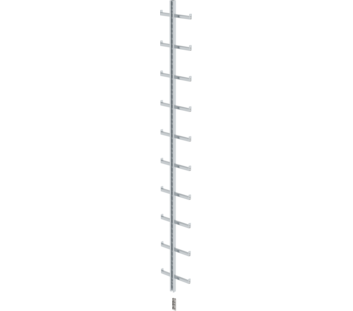 Einholmleiter Edelstahl Länge 2,80m,  | © MUNK GmbH