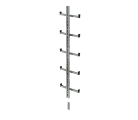 Single-rail ladder, gal.st., L=1.40 m  | © MUNK GmbH