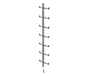 Einholmleiter Stahl-verzinkt Länge 1,96m,  | © MUNK GmbH