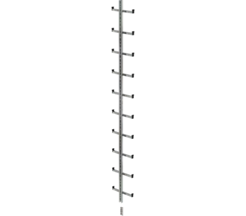 Einholmleiter Stahl-verzinkt Länge 2,80m,  | © MUNK GmbH