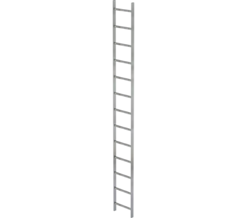Shaft ladder, galv. st., 400 mm clear width 13 rgs | © MUNK GmbH