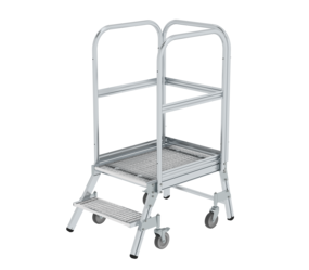 Plat.stairs,1-sid.acc. spr-load.cast.stl.grat,2 st | © MUNK GmbH