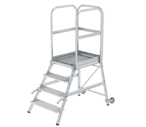 Plat.stairs, 1-sid.acc.w cast/handle st.grat. | © MUNK GmbH