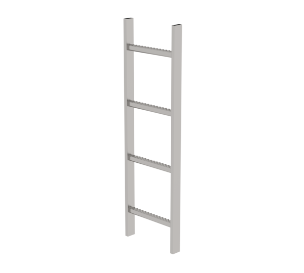 Shaft ladder, st.stl. V4A, 300 mm clearance 4 rgs | © MUNK GmbH